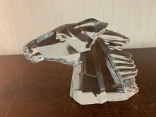 Crystal Horse Head Daum