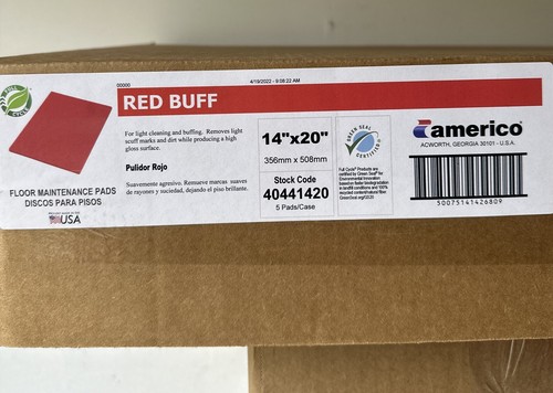 Americo buffing pads x 20 - x,