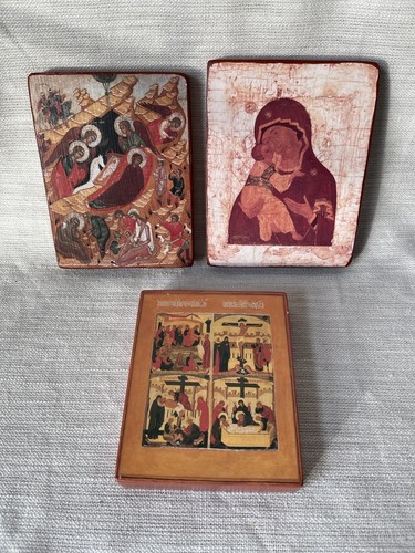 Set three russian orthodox - set,