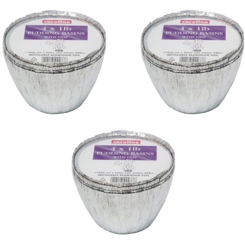 Caroline foil 1lb pudding - foil,