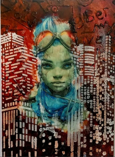 Original painting acrylic - painting,