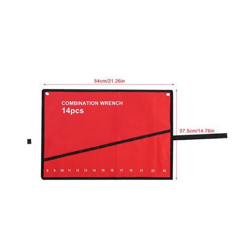 Canvas pocket spanner - canvas, 6-25