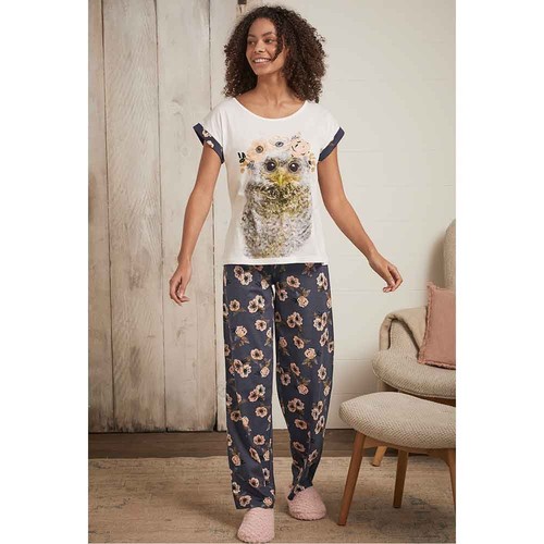 Avon flower owl 2 piece - owl,