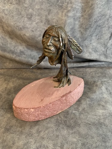 Ernest berke chanting bronze - berke,