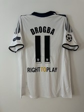 Chelsea 2011/12 Away Shirt Drogba Size L 