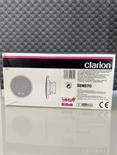 VINTAGE CLARION SEM570 13cm 150w 89dB MIDRANGE COMPONENT CAR SPEAKERS OLD SCHOOL