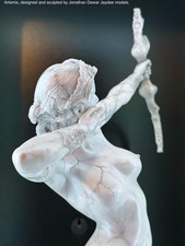 Erotic female art statue Torso
