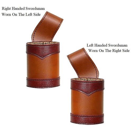 Quality leather sword - sword, holder