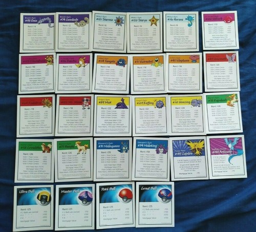 Individual pokemon monopoly - ,