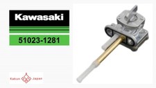 Kawasaki OEM 51023-1281 2000 - 2001 GENUINE W650 W 650 FUEL VALVE PETCOCK