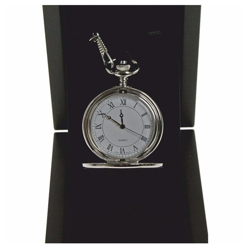 Pocket watch silver full - pocket,