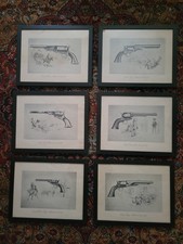 Set of 6 Colt Revolver