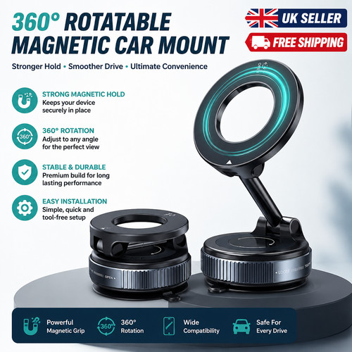 Magnetic phone holder for car - holder,