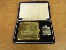 Boxed cigarette case and