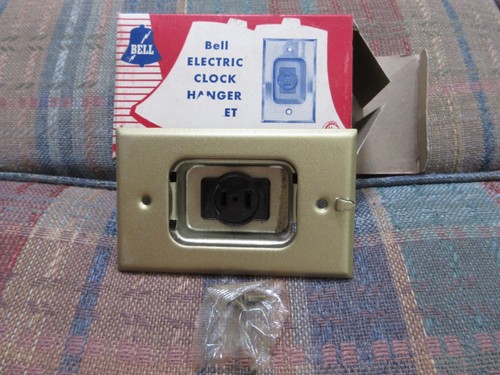 Bell electric clock - electric, hanger