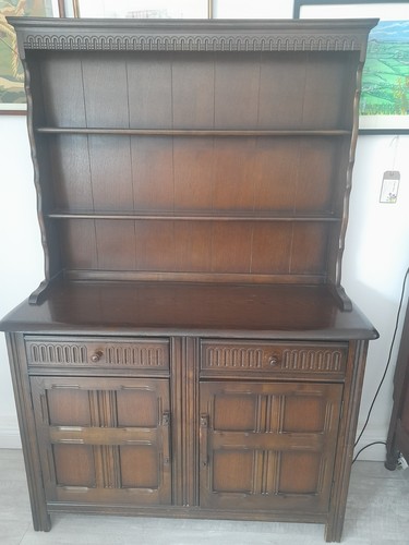 Oak welsh dresser - oak,