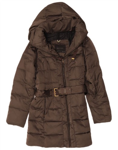 Zara womens hooded padded - zara,