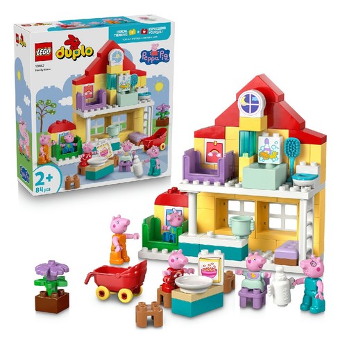 Lego duplo peppa pig - peppa, family
