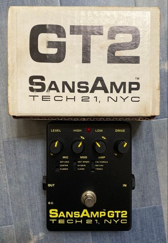 Tech21 sansamp gt2 - sansamp,