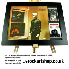 Gary Numan SIGNED Replicas