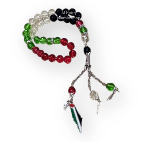 Crystal bead tasbeeh - crystal,