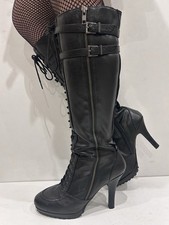 Next Sexy Black Leather Lace