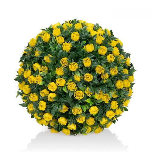 Artificial topiary rose balls - topiary,