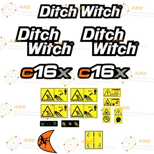 Fits c16x ditch witch trencher - c16x,