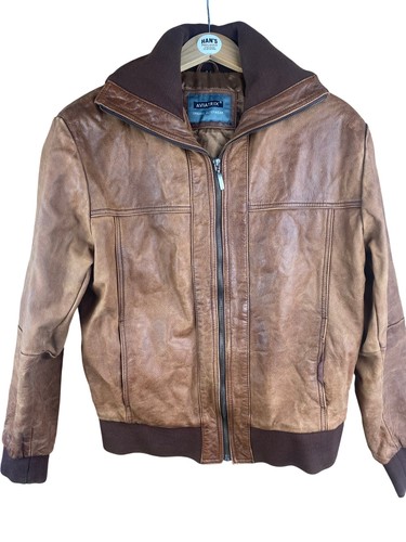 Aviatrix leather bomber - leather,