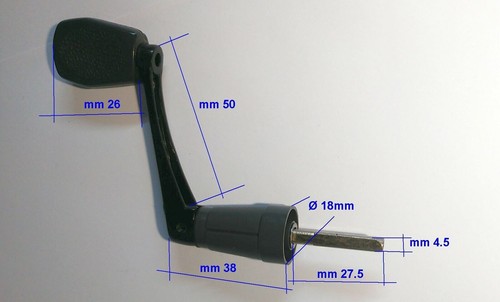 Shimano 500 manovella - shimano, ss
