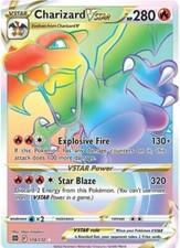 Pokemon Card Charizard inspired keyring/bagtag *MULTI OPTIONS*