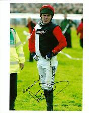 Tony A.P McCoy Signed 10x8