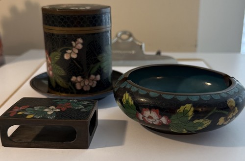 Vintage chinese cloisonne - vintage,