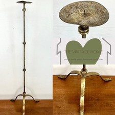 Vintage forged gold brass