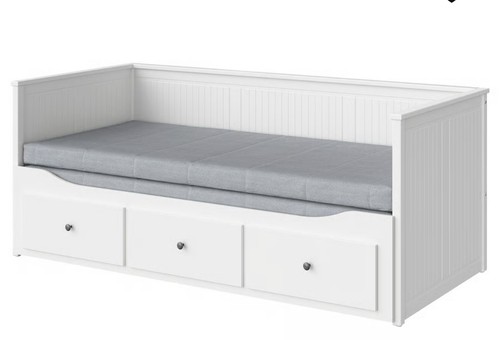 Ikea hemnes white day bed - hemnes, day-bed
