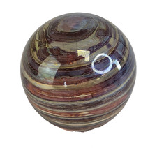 Sam Herman Studio 1981 Glass Orb Paperweight