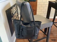 Kooba BlackLeather Women’s Hobo Purse Soft Leather Shoulder Bag-EUC!