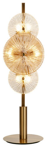 Table light bronze - light, wheel