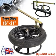 Portable 16"-21" Motorcycle Tire Changing Machine Tyre Bead Breaker Changer UK