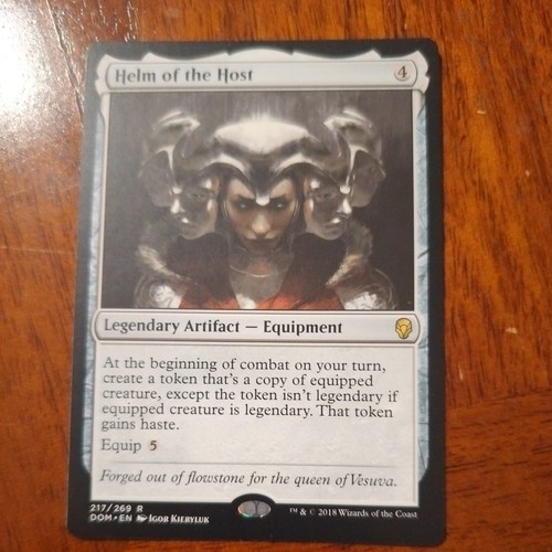 Helm the host commander - of,