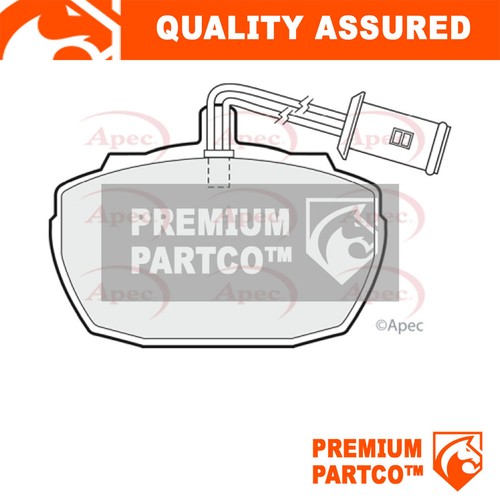 Premium front brake pads - brake, set