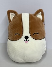 Squishmallows Regina Corgi Dog 8" Soft Plush Toy Puppy Brown White Original RARE