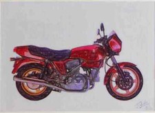 A4 Metal Sign Limited Edition Hesketh V1000 1982