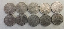 1963 Queen Elizabeth Sixpence