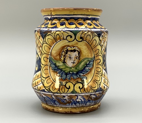Italian majolica albarello - italian,