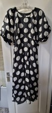 Marks & Spencer Women's Polka Dot Dress. Petite 16. BNWOT.