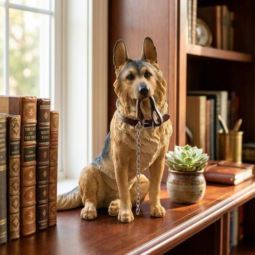 Sitting german shepherd - sitting,