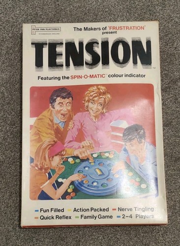 Tension vintage board game - vintage,