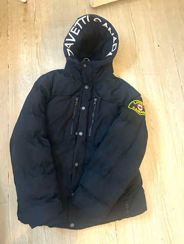 Zavetti canada black hooded - zavetti,
