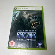 PETER JACKSON'S KING KONG THE OFFICIAL GAME OF THE MOVIE Xbox 360 with manual